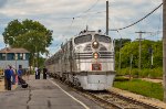 CBQ E5A Locomotive Nebraska Zephyr